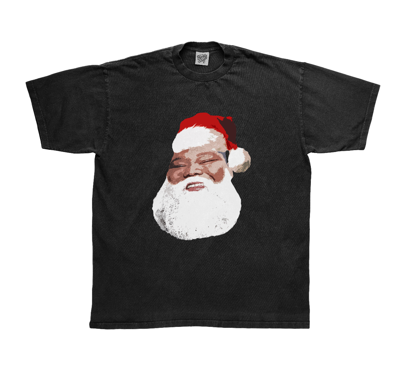 Dave Santa Claus Blunts Shirt - Black