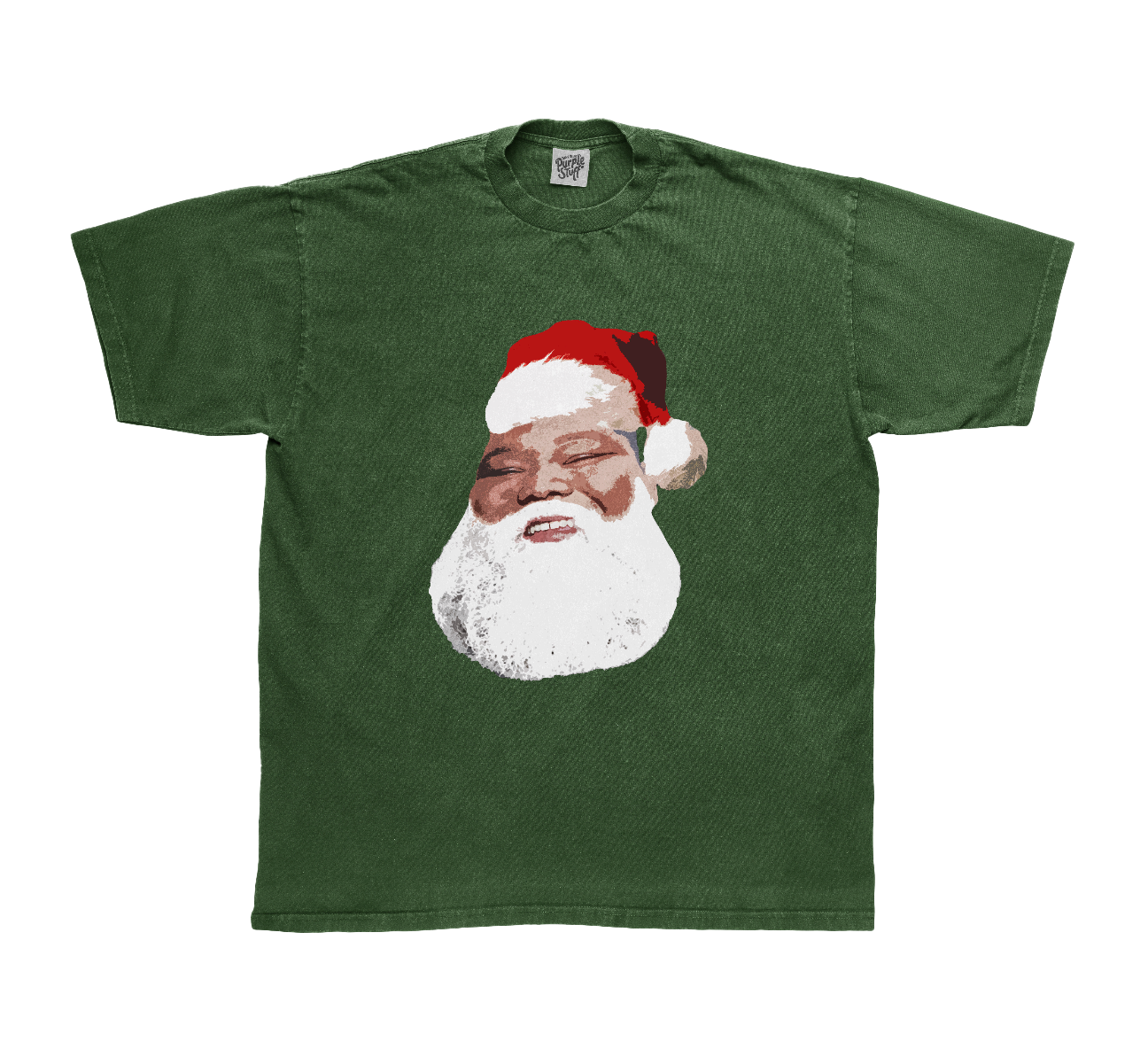 Dave Santa Claus Blunts Shirt - Green